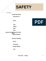 Safety: He Safe Work Place Prevention of