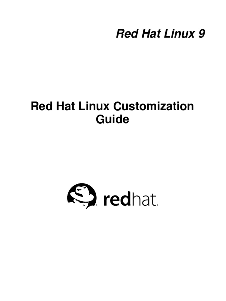 Red Hat Linux Customization | File System | Graphical User Interfaces