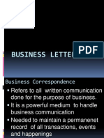 Business Letters