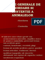 47978759 Norme Generale de Abordare Si Contentie a Animalelor