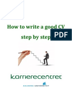 How To Write A Good CV Ny Udgave Almindelig A4 Til Hjemmeside Upload