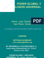 PoderGlobalYReligionUniversal MonsJuanClaudioSanahuja