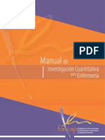Manual de Investigación Cuantitativa para Enfermería. FEACAP 2011