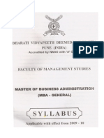 Mba Syllabus Sem IV (2012-13) Old