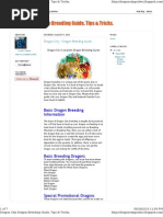 Dragon City Breeding