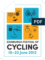Edinburgh Festival of Cycling programme