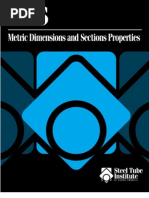 SHS Dimensions and Weight Chart | PDF