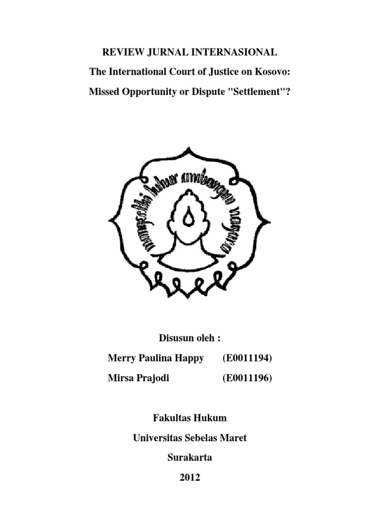 Review Jurnal Internasional | PDF