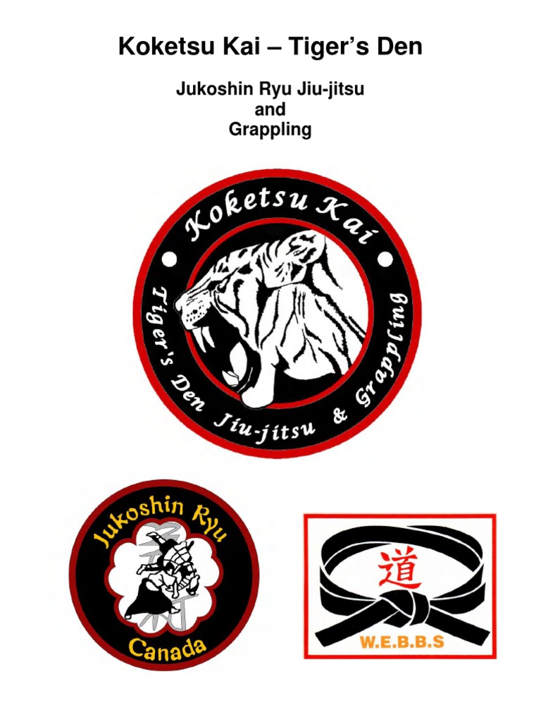 Koketsu Kai - Tiger's Den | PDF | Jujutsu | Brazilian Jiu Jitsu