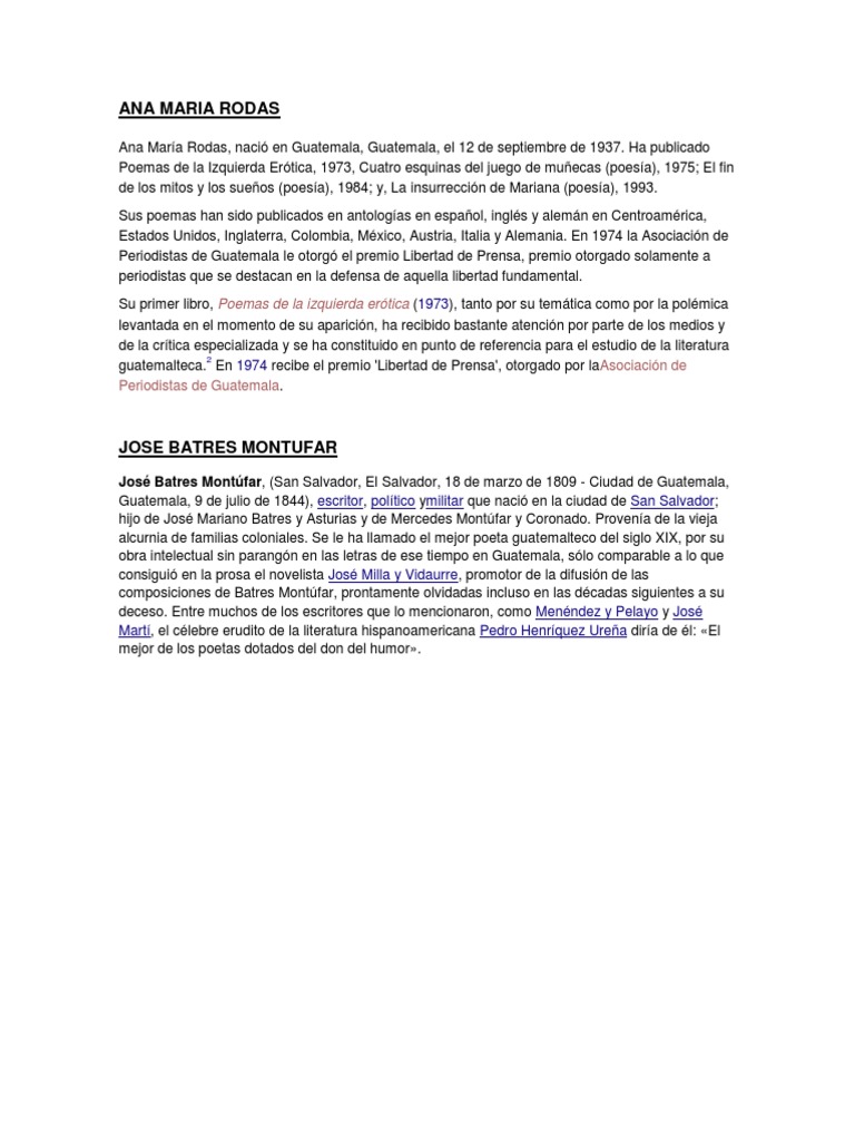 Ana Maria Rodas | PDF | Personas