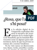 Quim Monzó. ¿Rosa, que l'amor si posa