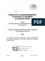 Útmutató A Húskészítmények Gyártása Jó Higiéniai Gyakorlatához PDF