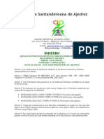 Reglamento Intercolegiado Ajedrez 2013