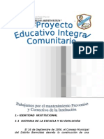 PEIC 2010-2011b. Escuela Pedro Elias A