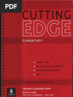 (New) 'Cutting Edge' (Elementary) - Teacher's Book - Cunningham Sarah, Moor Peter