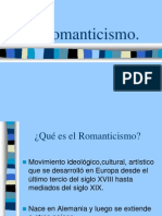El Romanticismo.