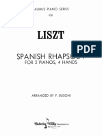 Liszt-Busoni Spanish Rhapsody (Two Pianos)