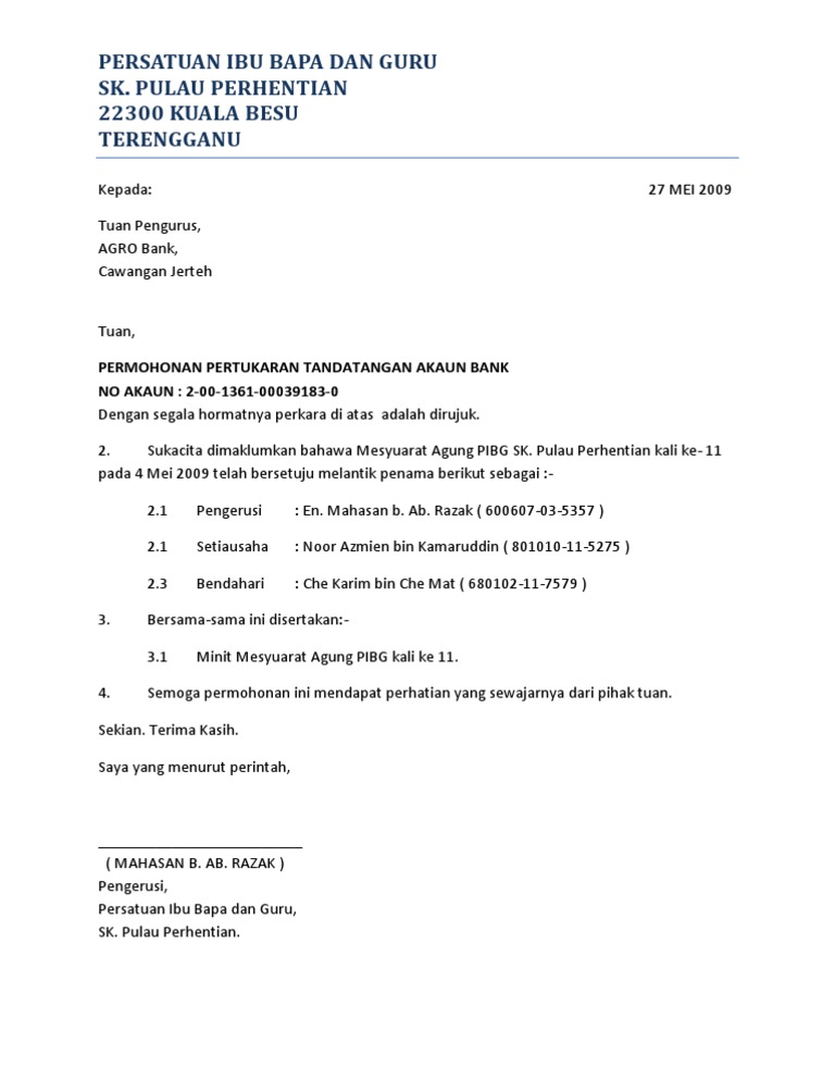 Tukar Tandatangan