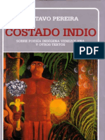 10495502 Gustavo Pereira Costado Indio Sobre Poesia Indigena Venezolana y Otros Textos