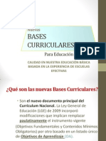 Bases Curriculares