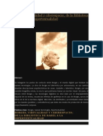 Borges Virtualidad y Ciberespacio