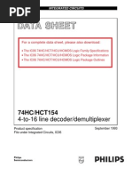 Demultiplexor 74HCT154