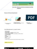 Protocolo Modelo Biologico Testar Efeito Drogas