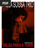 Paula Sousa Trio Presskit