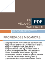 Propiedad Mecanica de Los Materiales