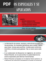 Aceros Especiales y Su Aplicacion