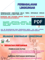 Sejarah Kerusakan Lingkungan & Permasalahan Lingkungan