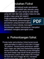 Perubahan Fizikal