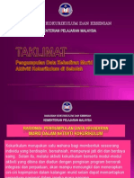 Taklimat Data Kehadiran Koku Murid