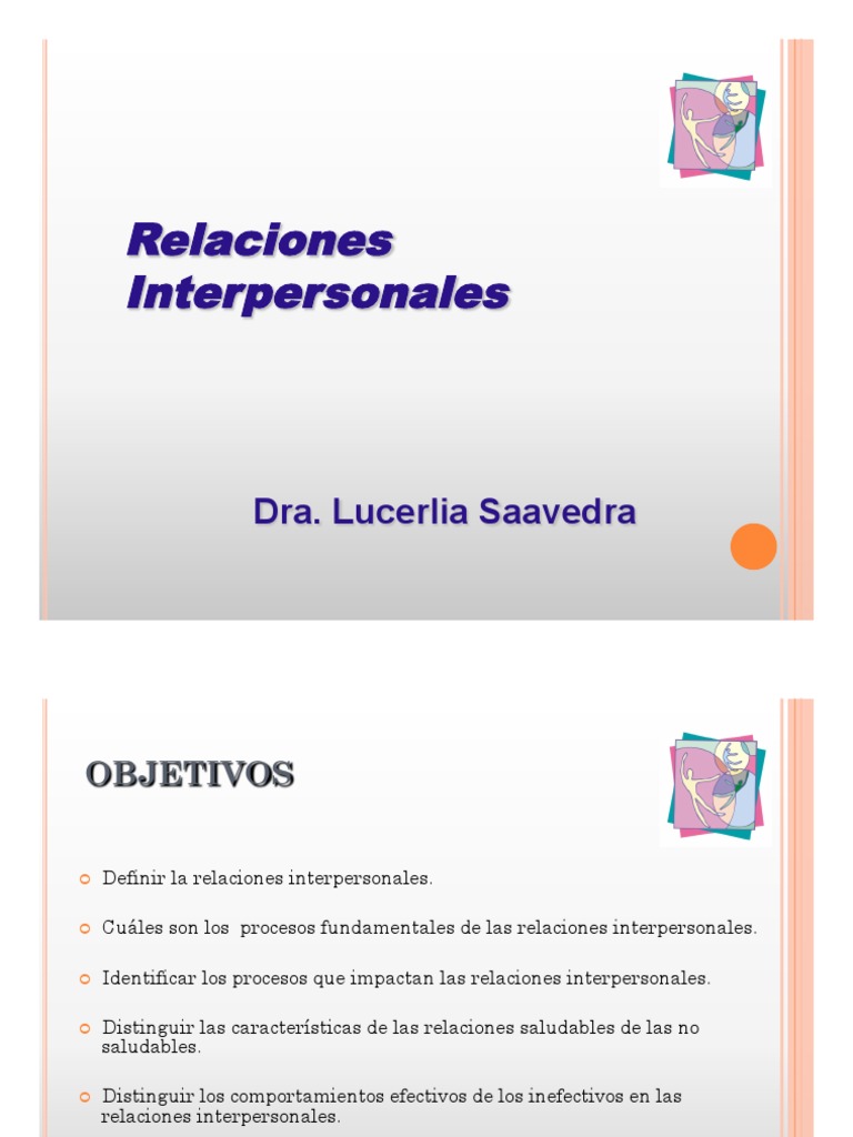 Taller de Relaciones Interpersonales | PDF | Percepción | Las emociones