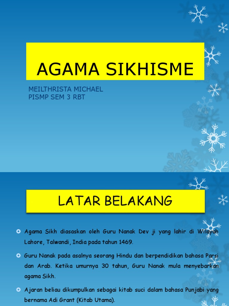 Agama Sikh Pdf