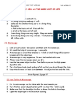 Chapter 2 Cell as the Basic Unit of Life Doc