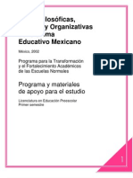 Bases del Sistema Educativo Mexicano