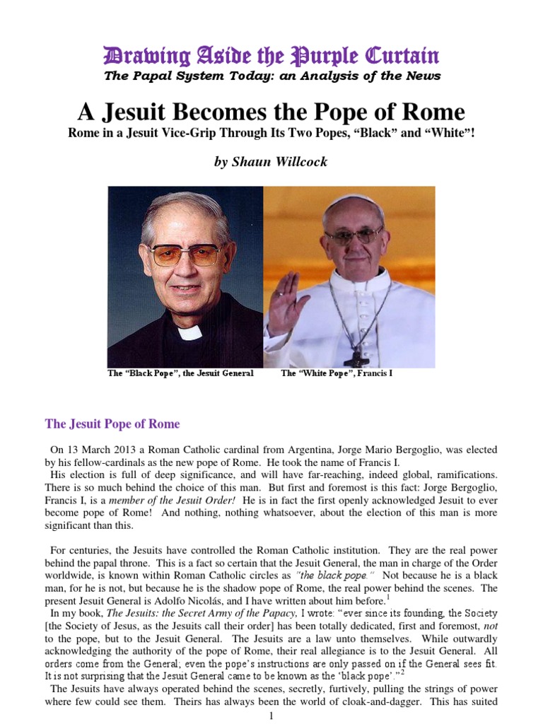Jesuit Becomes The Pope of Rome | PDF | Pope Francis | Pope