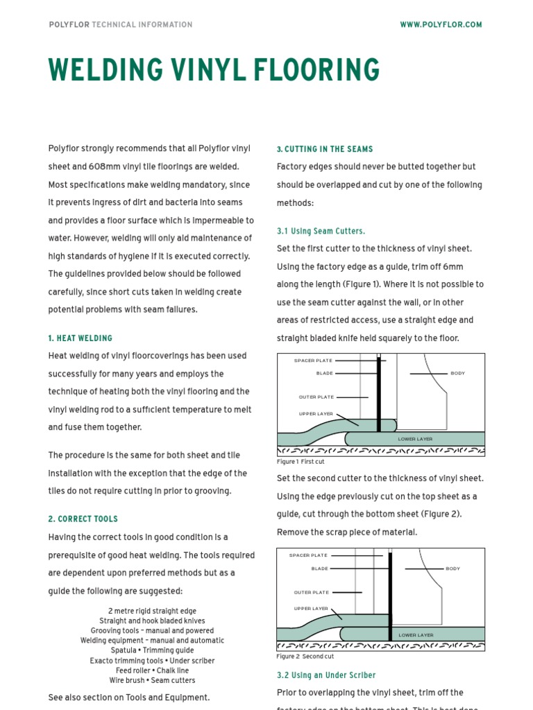 Welding Vinyl Flooring Sheet Metal Welding