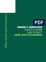 Jose Luis Villacanas Poder y Conflicto Estudios Sobre Carl Schmitt 2008