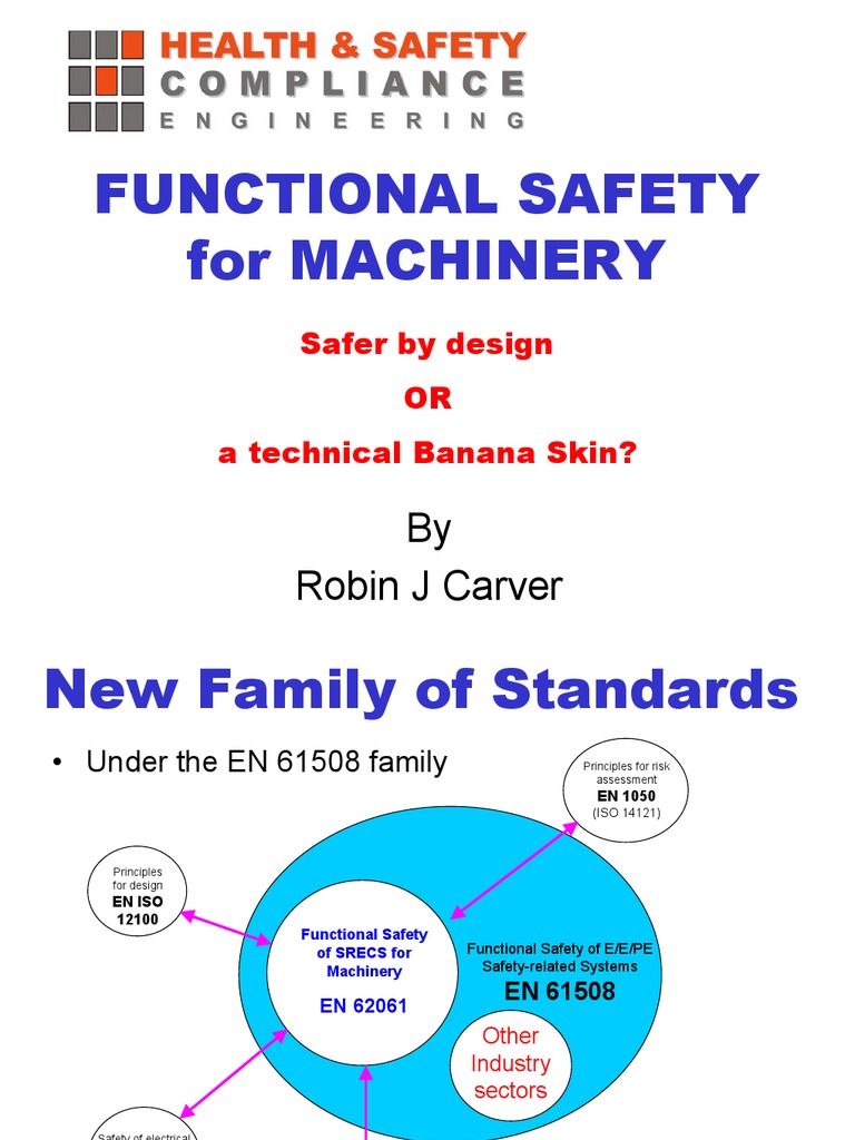 Functional Safety for Machinery Systems Science Prevention Free