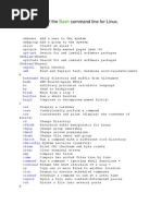 An A-Z Index of The Command Line For Linux