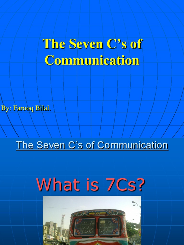 The Seven Cs of Communication 1225637699346419 9 | PDF | Question ...