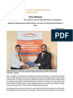 Press Release On Islamic Microfinance in Azerbaijan