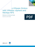 Virtualizing VMware Zimbra With VMware Vsphere and NetApp NFS