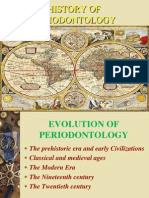 History of Periodontology: Evolution of the Field