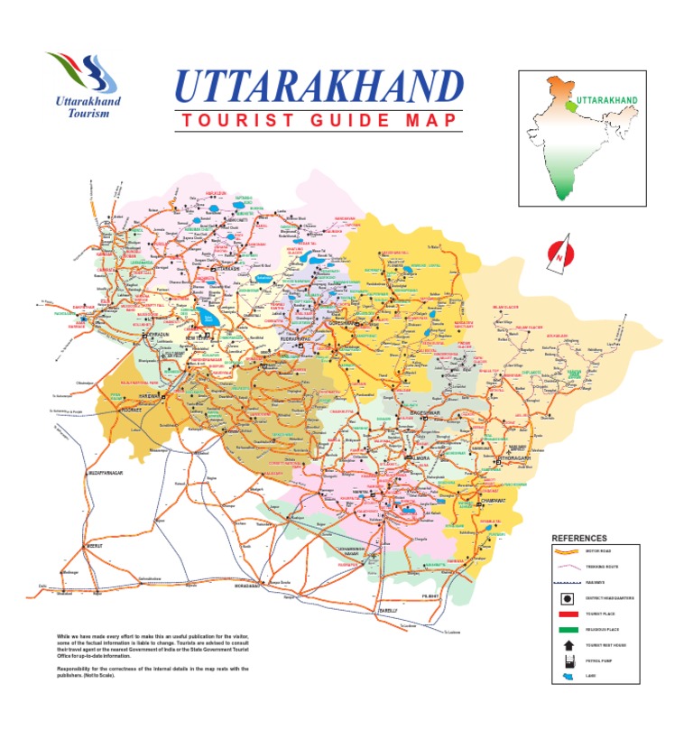 Uttaranchal Map | PDF