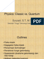 Physics Classic Vs Quantum