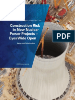 Construction Risk in New Nuclear Power Projects