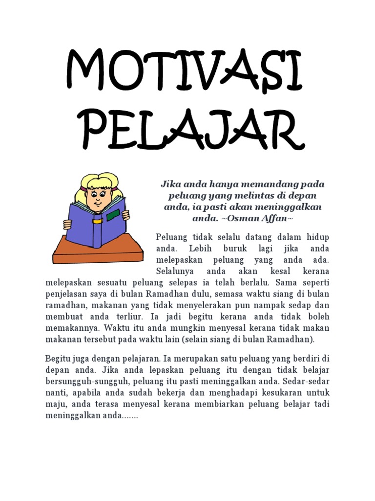 Motivasi Pelajar 3 Pdf